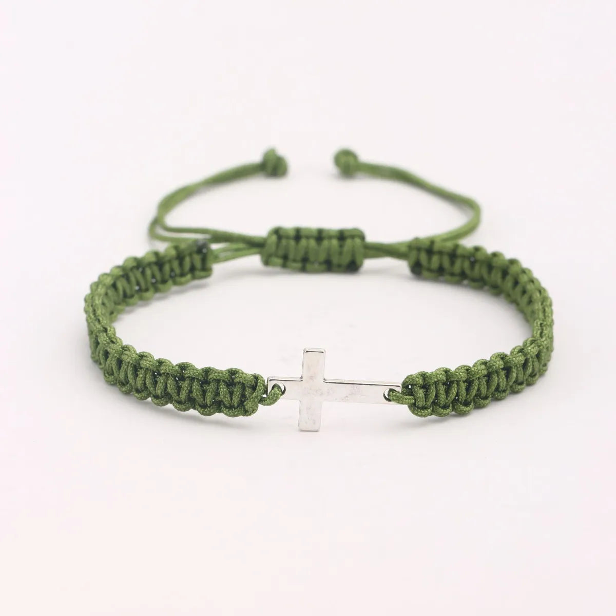 Cross Colored Bracelet