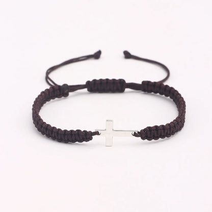 Cross Colored Bracelet