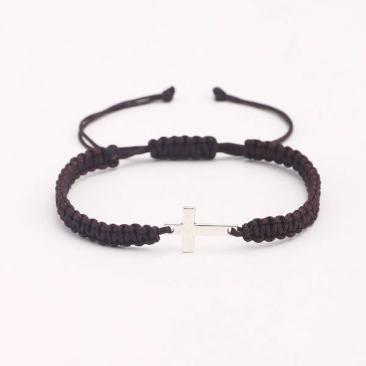Cross Colored Bracelet