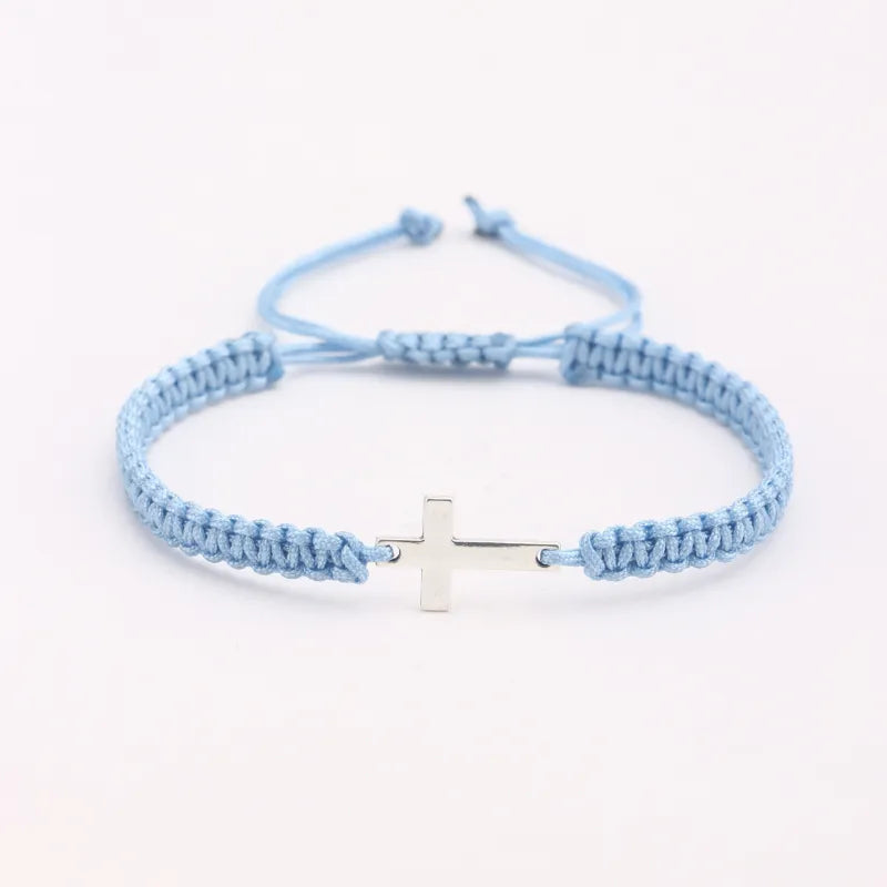 Cross Colored Bracelet