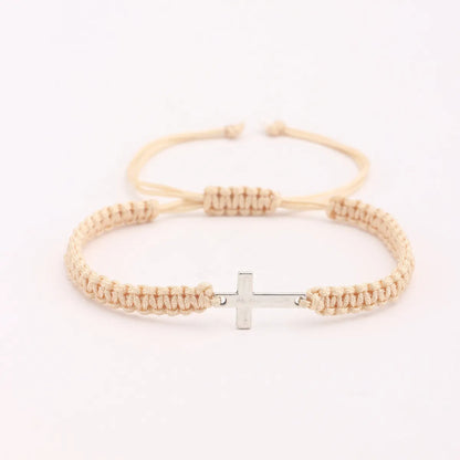 Cross Colored Bracelet