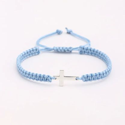 Cross Colored Bracelet