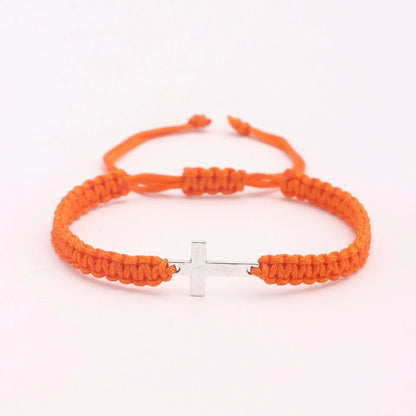 Cross Colored Bracelet