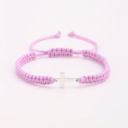 Cross Colored Bracelet