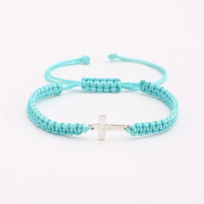 Cross Colored Bracelet