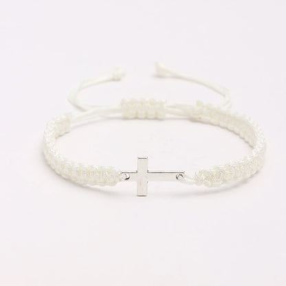 Cross Colored Bracelet